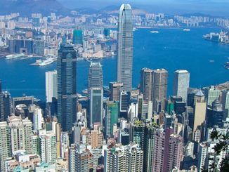 Vue panoramique de Hong Kong